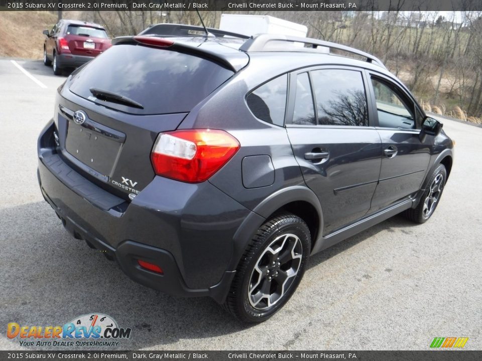 2015 Subaru XV Crosstrek 2.0i Premium Dark Gray Metallic / Black Photo #7