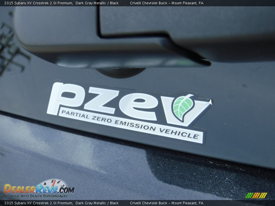 2015 Subaru XV Crosstrek 2.0i Premium Dark Gray Metallic / Black Photo #9