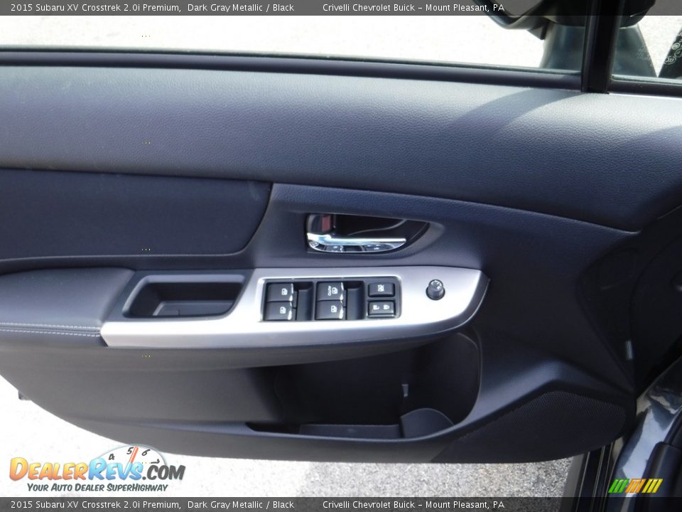 2015 Subaru XV Crosstrek 2.0i Premium Dark Gray Metallic / Black Photo #13