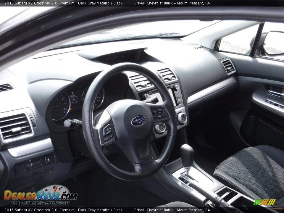 2015 Subaru XV Crosstrek 2.0i Premium Dark Gray Metallic / Black Photo #14