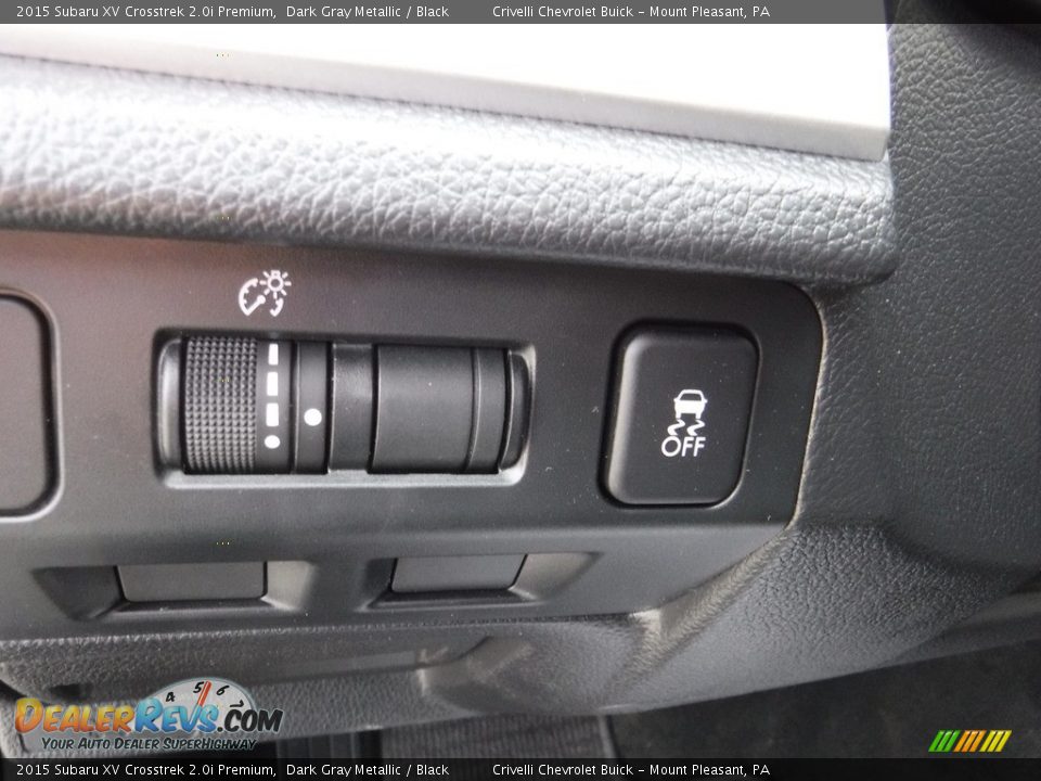 2015 Subaru XV Crosstrek 2.0i Premium Dark Gray Metallic / Black Photo #16