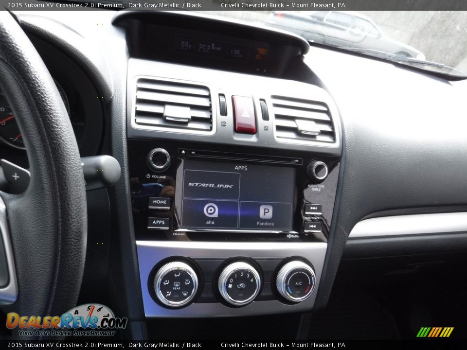 2015 Subaru XV Crosstrek 2.0i Premium Dark Gray Metallic / Black Photo #18