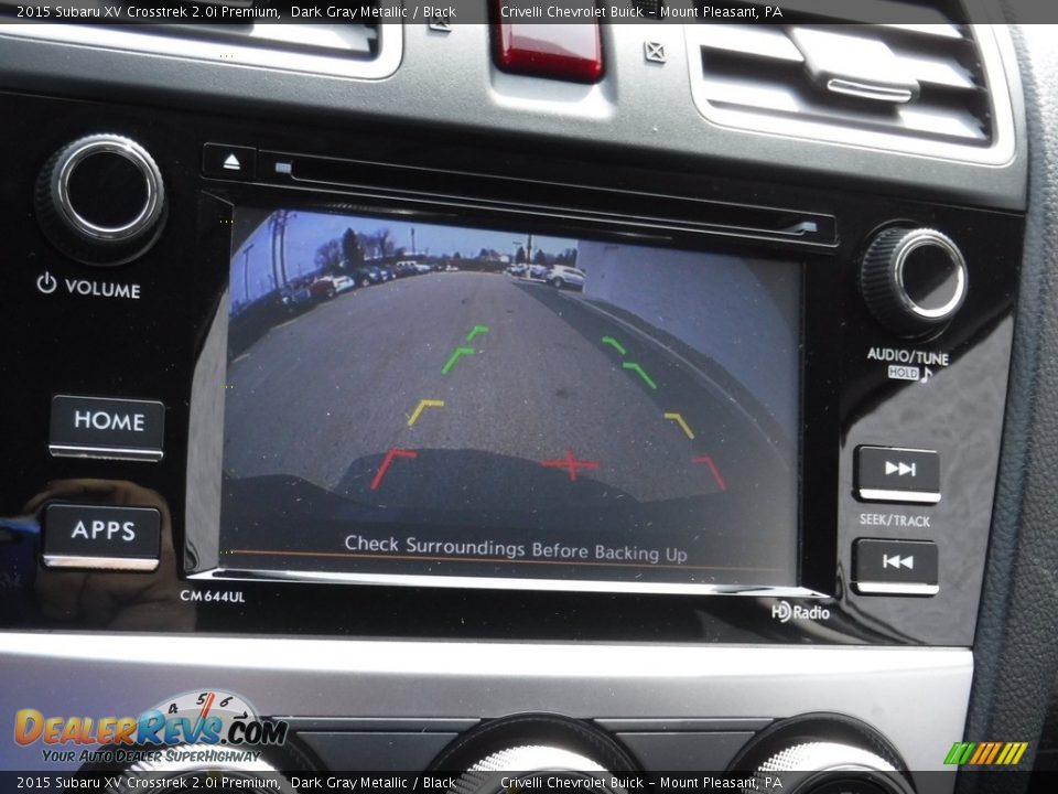 2015 Subaru XV Crosstrek 2.0i Premium Dark Gray Metallic / Black Photo #19