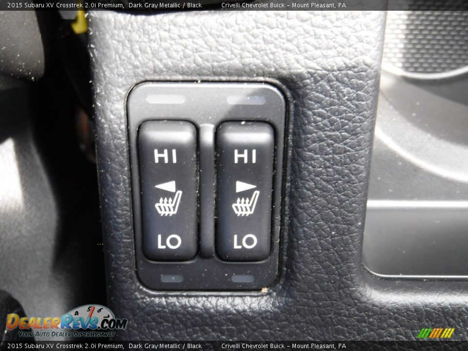 2015 Subaru XV Crosstrek 2.0i Premium Dark Gray Metallic / Black Photo #21