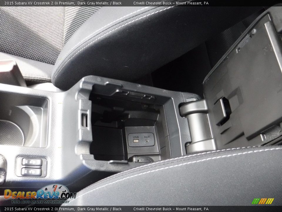 2015 Subaru XV Crosstrek 2.0i Premium Dark Gray Metallic / Black Photo #26