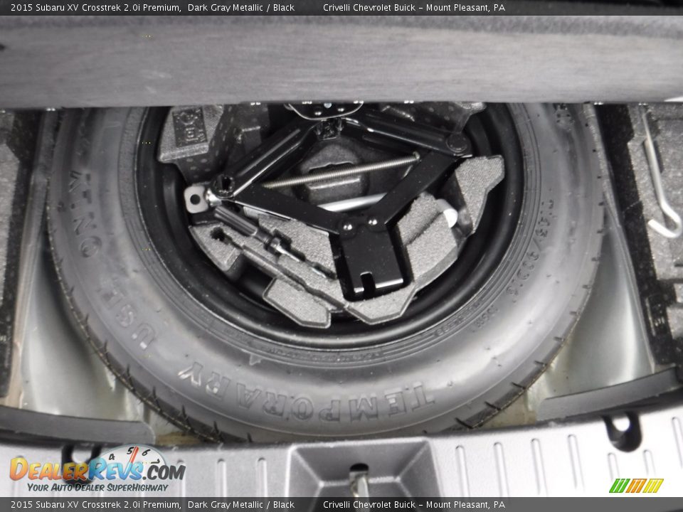 2015 Subaru XV Crosstrek 2.0i Premium Dark Gray Metallic / Black Photo #30