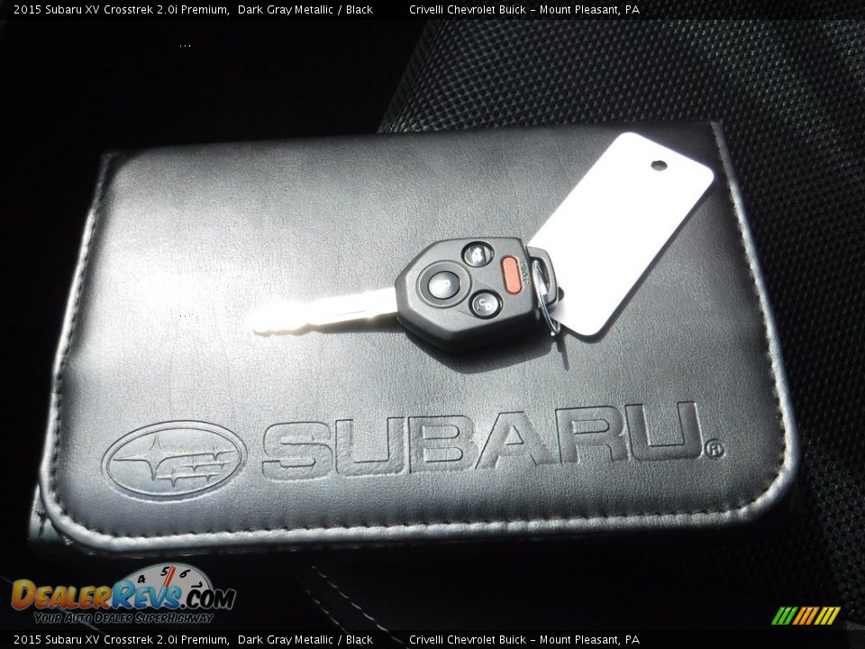 2015 Subaru XV Crosstrek 2.0i Premium Dark Gray Metallic / Black Photo #31