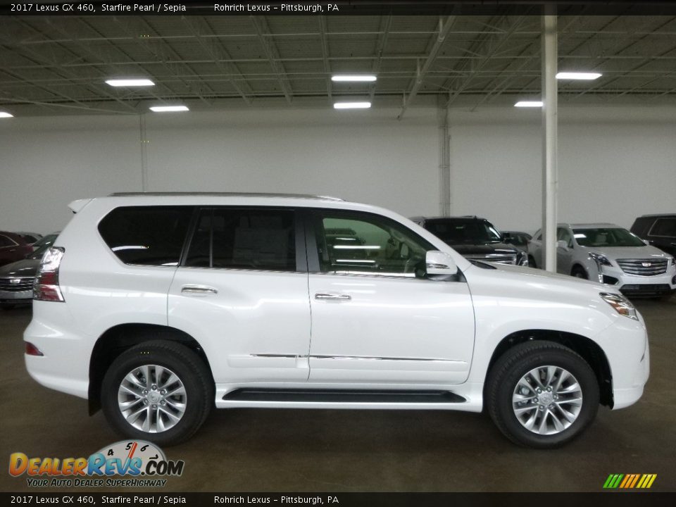2017 Lexus GX 460 Starfire Pearl / Sepia Photo #2