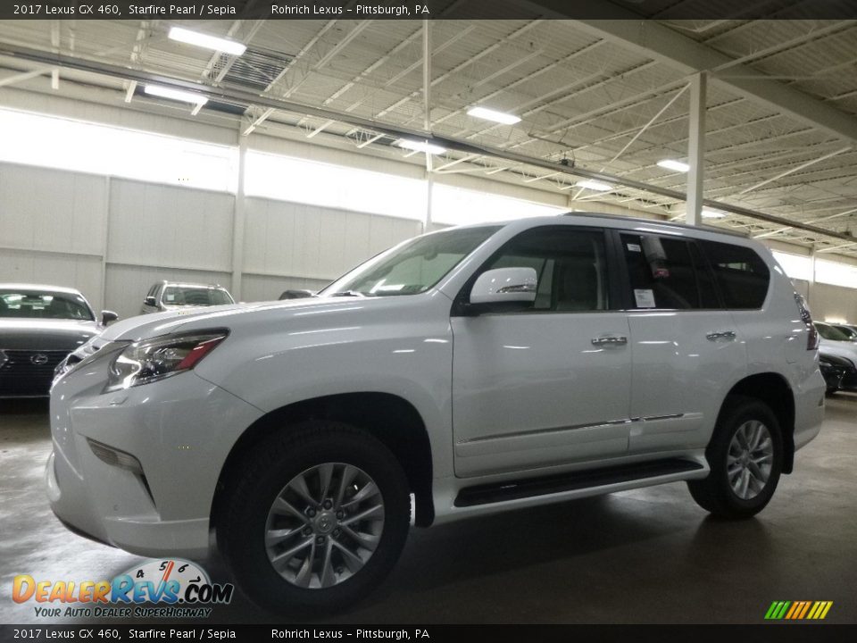 2017 Lexus GX 460 Starfire Pearl / Sepia Photo #4