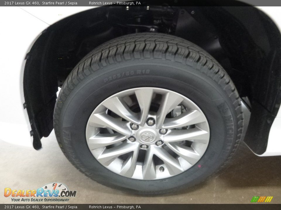 2017 Lexus GX 460 Starfire Pearl / Sepia Photo #5