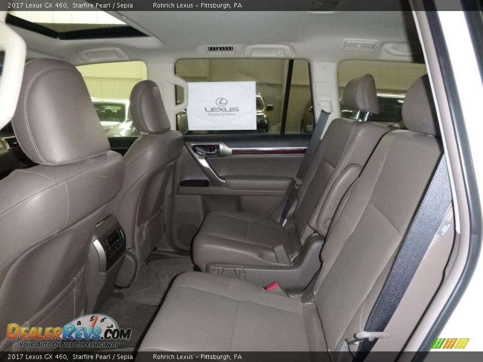 2017 Lexus GX 460 Starfire Pearl / Sepia Photo #8