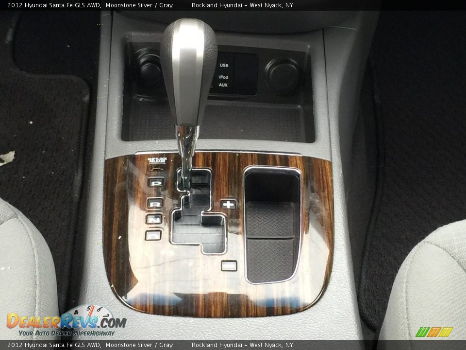 2012 Hyundai Santa Fe GLS AWD Moonstone Silver / Gray Photo #16