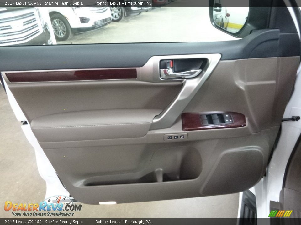 2017 Lexus GX 460 Starfire Pearl / Sepia Photo #10