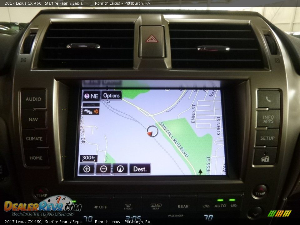 2017 Lexus GX 460 Starfire Pearl / Sepia Photo #13