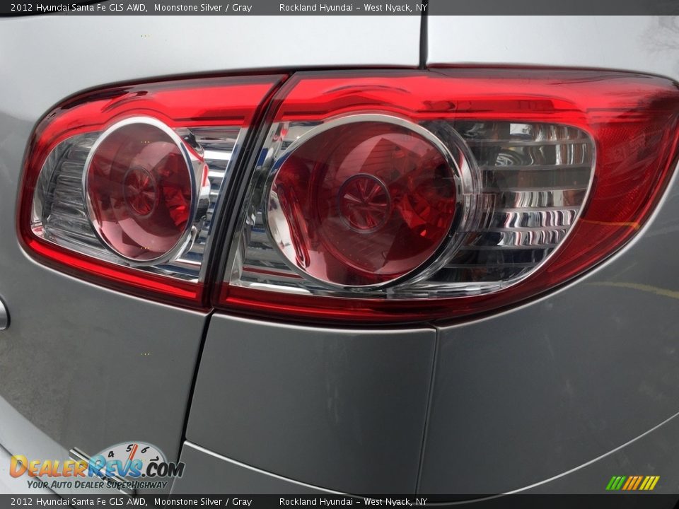 2012 Hyundai Santa Fe GLS AWD Moonstone Silver / Gray Photo #23