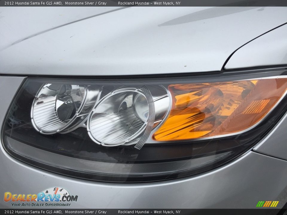 2012 Hyundai Santa Fe GLS AWD Moonstone Silver / Gray Photo #31