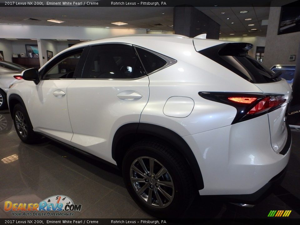2017 Lexus NX 200t Eminent White Pearl / Creme Photo #3
