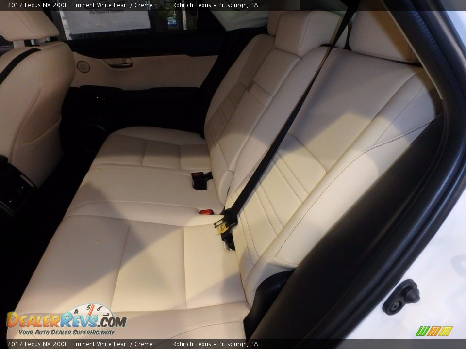 Rear Seat of 2017 Lexus NX 200t Photo #7