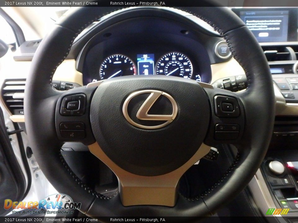 2017 Lexus NX 200t Steering Wheel Photo #10