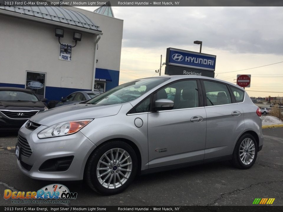 2013 Ford C-Max Energi Ingot Silver / Medium Light Stone Photo #1