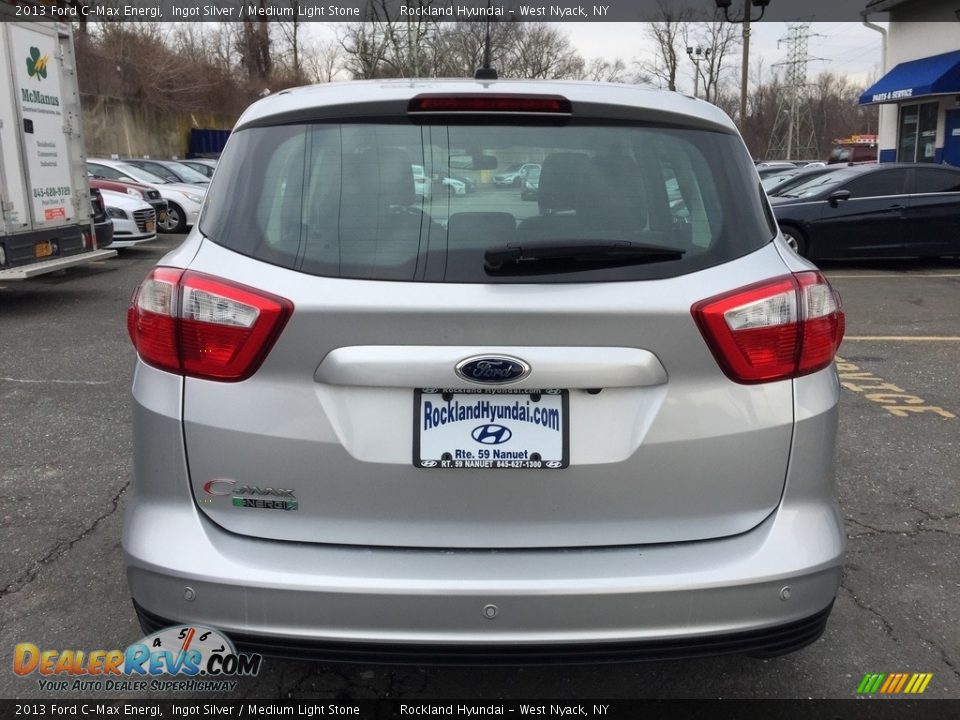 2013 Ford C-Max Energi Ingot Silver / Medium Light Stone Photo #5
