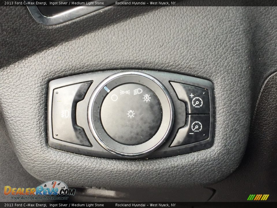 2013 Ford C-Max Energi Ingot Silver / Medium Light Stone Photo #9