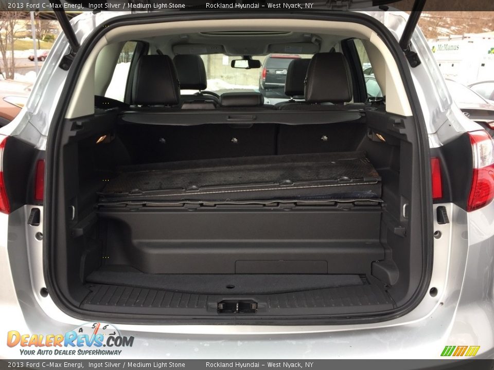 2013 Ford C-Max Energi Ingot Silver / Medium Light Stone Photo #18