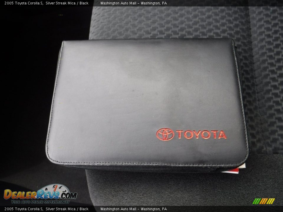 2005 Toyota Corolla S Silver Streak Mica / Black Photo #22