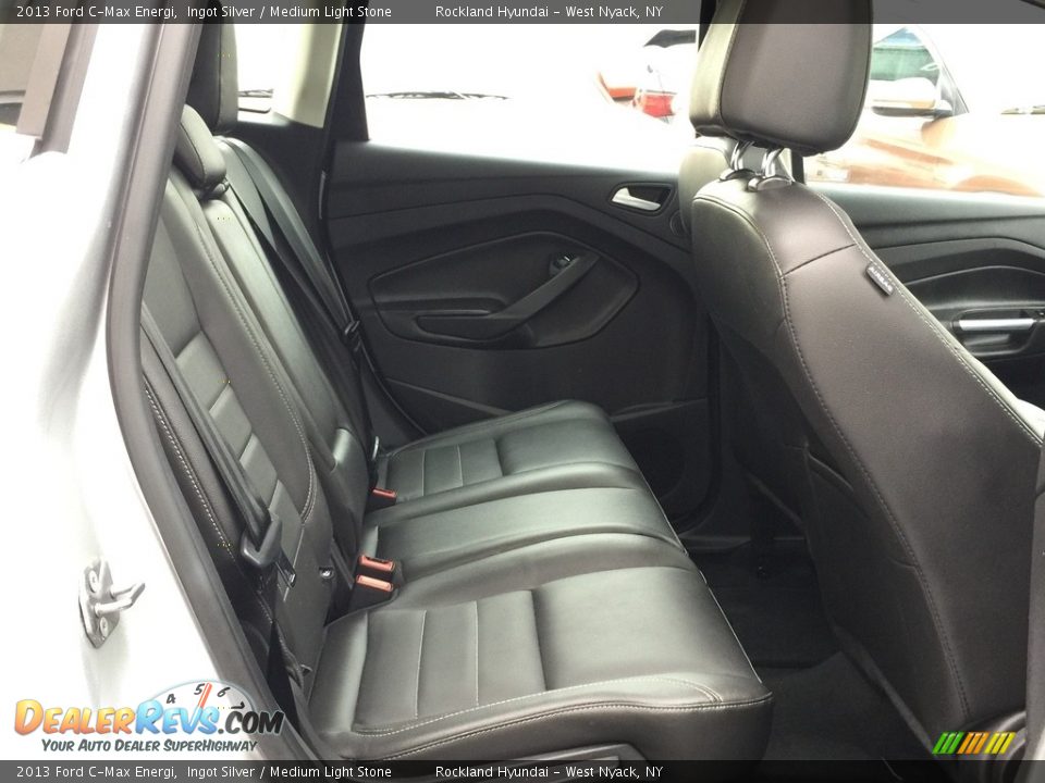 2013 Ford C-Max Energi Ingot Silver / Medium Light Stone Photo #20