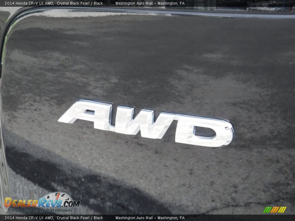 2014 Honda CR-V LX AWD Crystal Black Pearl / Black Photo #10