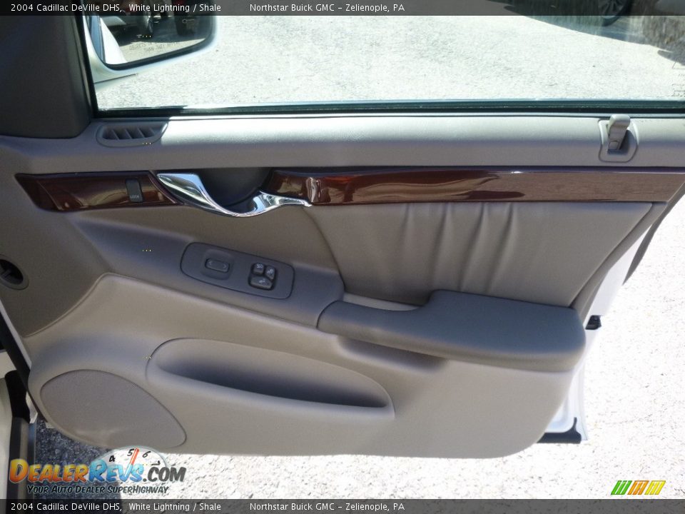 2004 Cadillac DeVille DHS White Lightning / Shale Photo #7