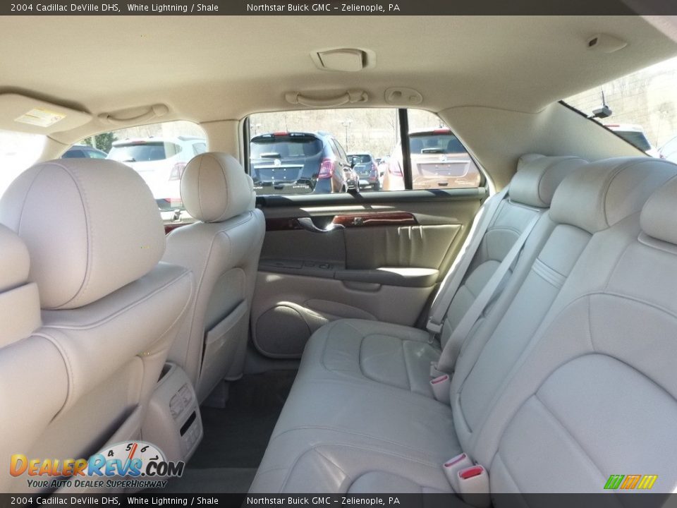 2004 Cadillac DeVille DHS White Lightning / Shale Photo #15