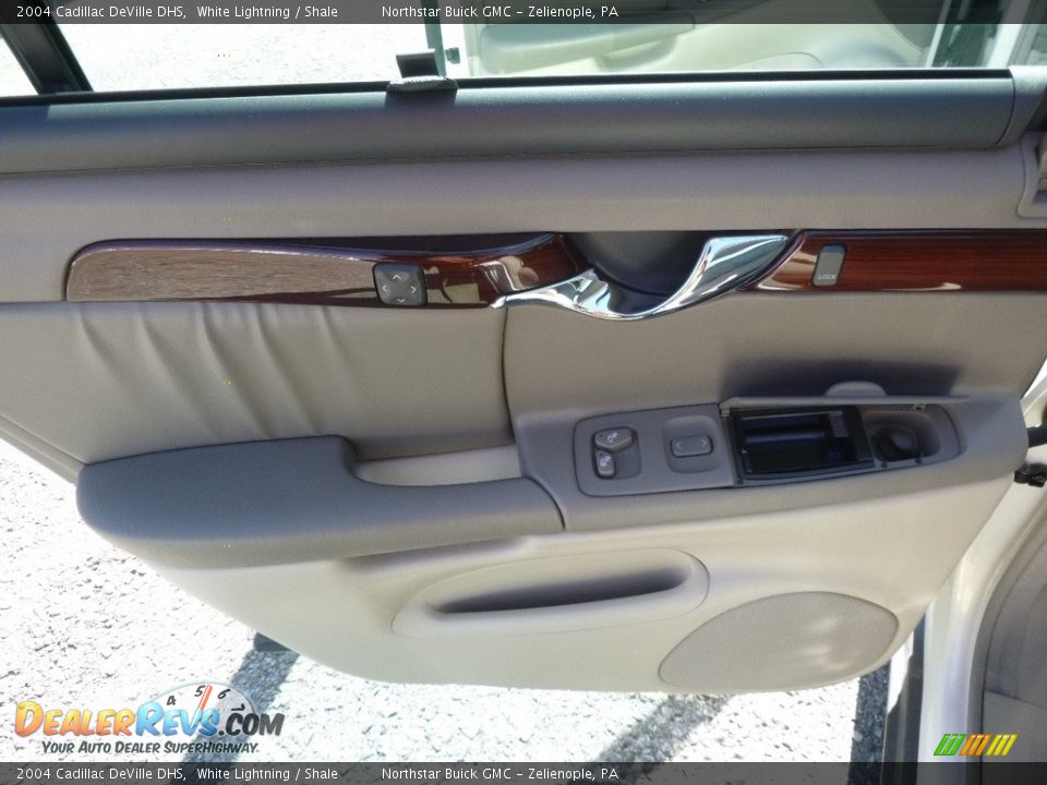 2004 Cadillac DeVille DHS White Lightning / Shale Photo #16