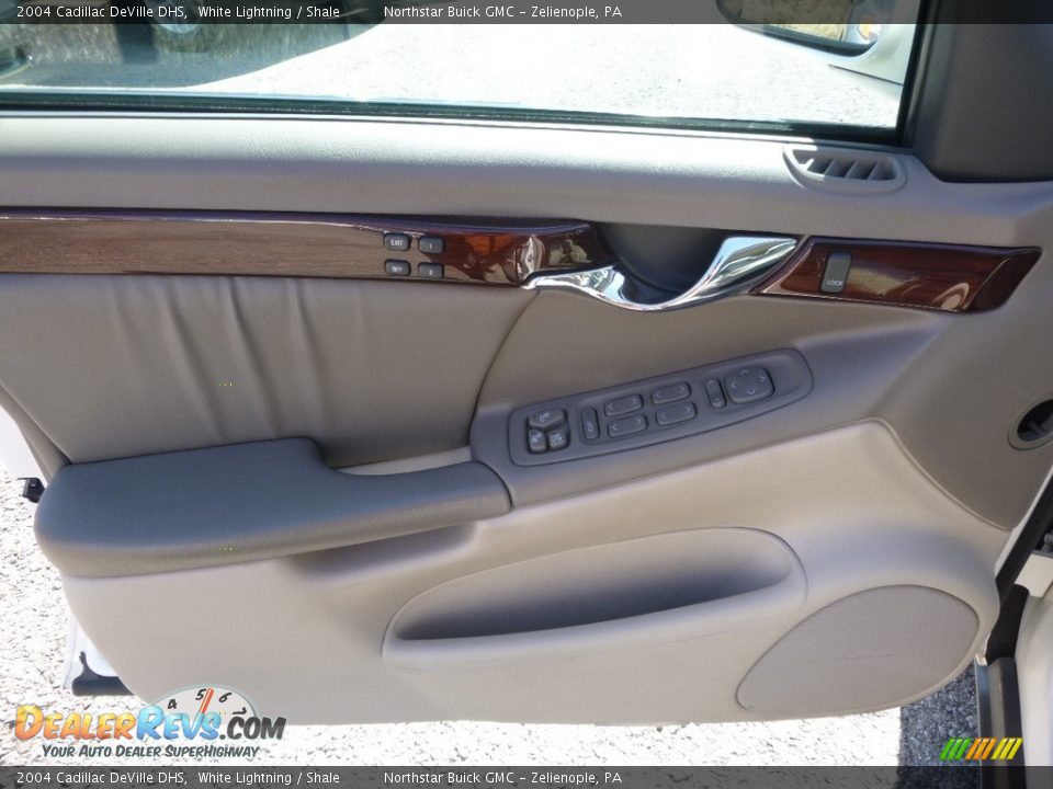 2004 Cadillac DeVille DHS White Lightning / Shale Photo #17