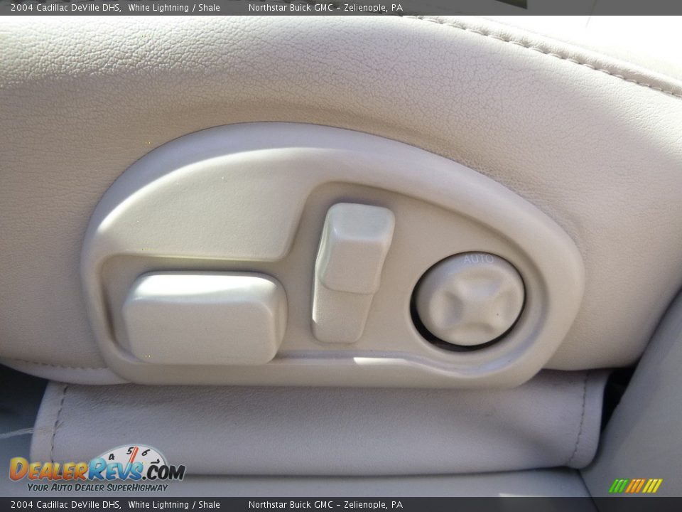 2004 Cadillac DeVille DHS White Lightning / Shale Photo #19