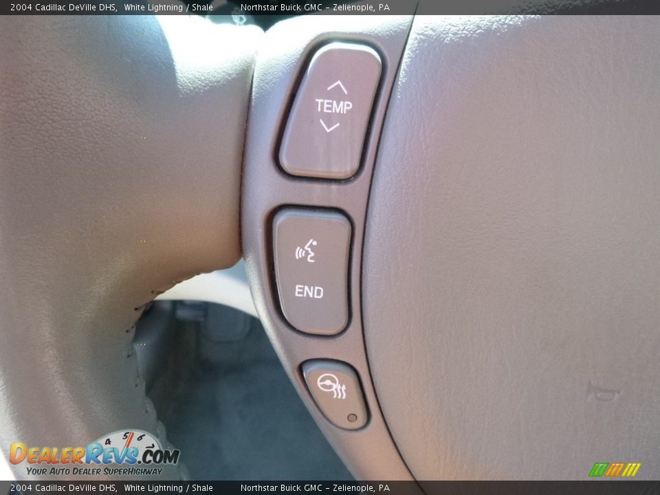 2004 Cadillac DeVille DHS White Lightning / Shale Photo #23