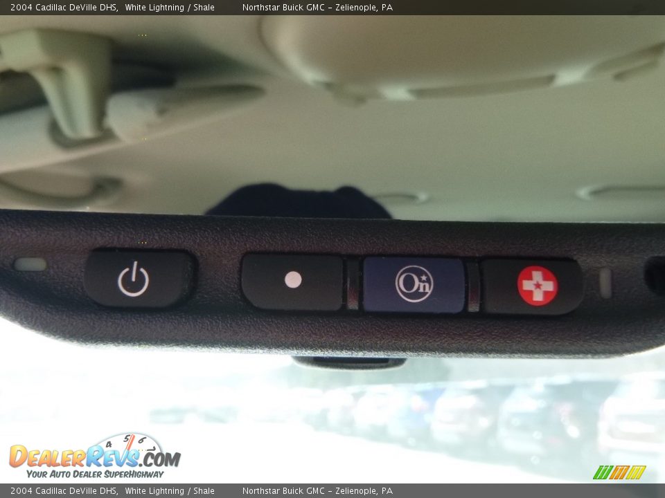 2004 Cadillac DeVille DHS White Lightning / Shale Photo #25