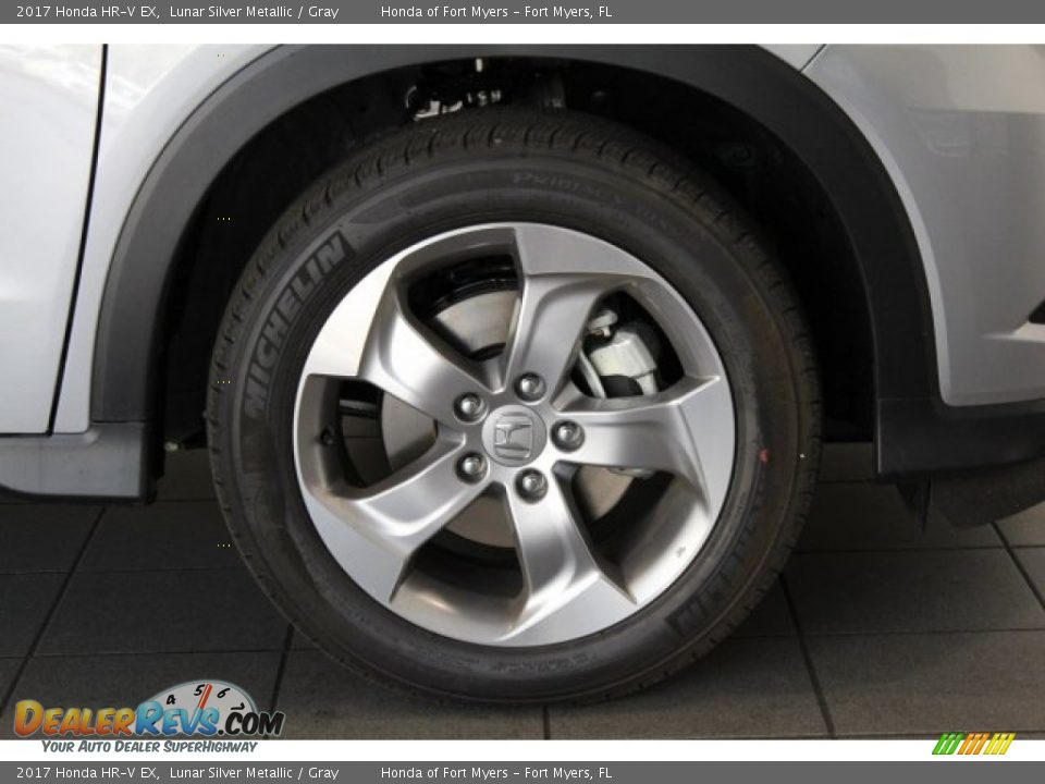 2017 Honda HR-V EX Lunar Silver Metallic / Gray Photo #2