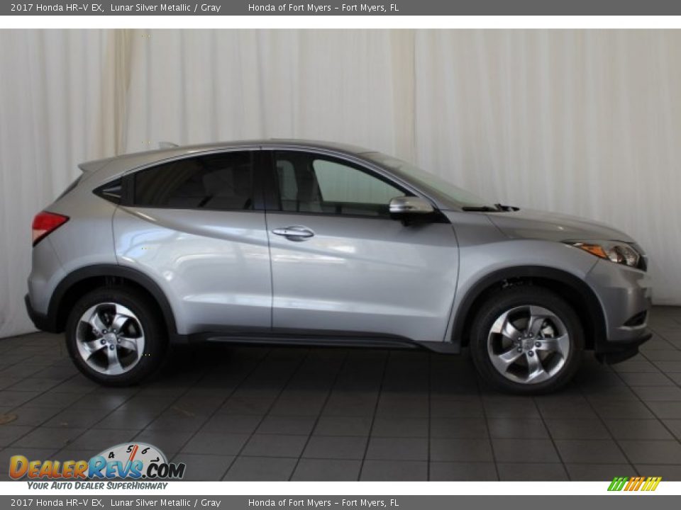 2017 Honda HR-V EX Lunar Silver Metallic / Gray Photo #3
