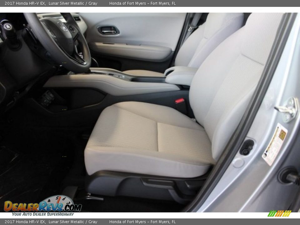 2017 Honda HR-V EX Lunar Silver Metallic / Gray Photo #9