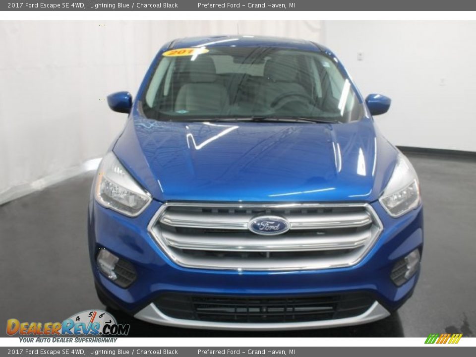 2017 Ford Escape SE 4WD Lightning Blue / Charcoal Black Photo #22