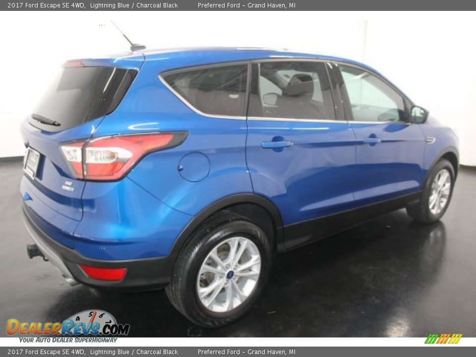 2017 Ford Escape SE 4WD Lightning Blue / Charcoal Black Photo #26