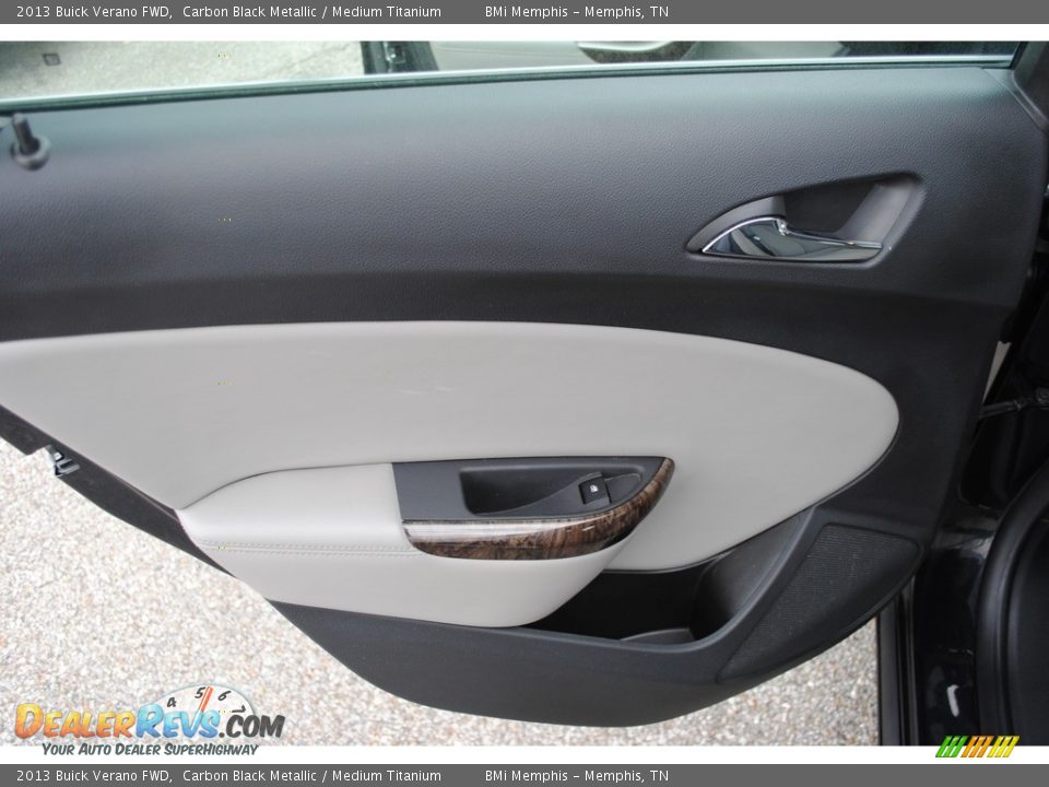 2013 Buick Verano FWD Carbon Black Metallic / Medium Titanium Photo #21