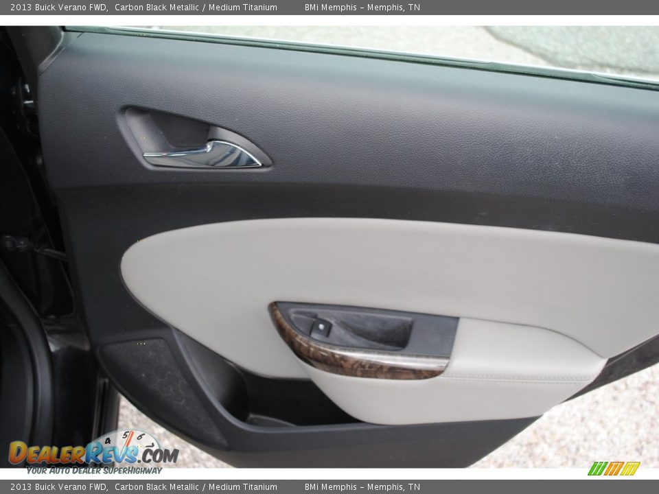 2013 Buick Verano FWD Carbon Black Metallic / Medium Titanium Photo #23