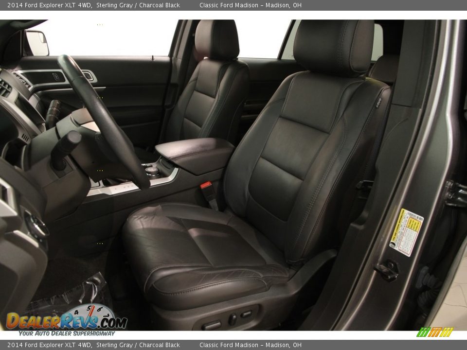 2014 Ford Explorer XLT 4WD Sterling Gray / Charcoal Black Photo #5