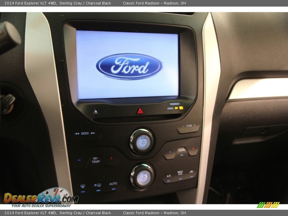 2014 Ford Explorer XLT 4WD Sterling Gray / Charcoal Black Photo #8