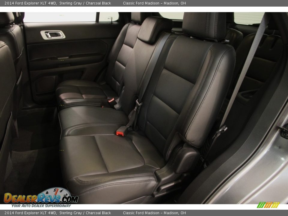 2014 Ford Explorer XLT 4WD Sterling Gray / Charcoal Black Photo #17