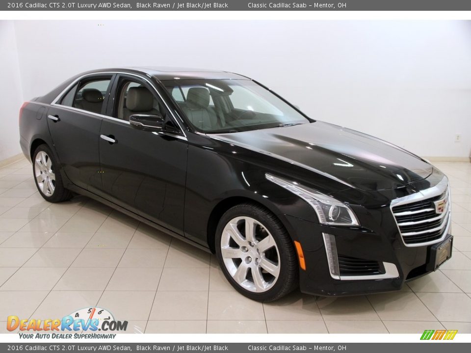 Front 3/4 View of 2016 Cadillac CTS 2.0T Luxury AWD Sedan Photo #1