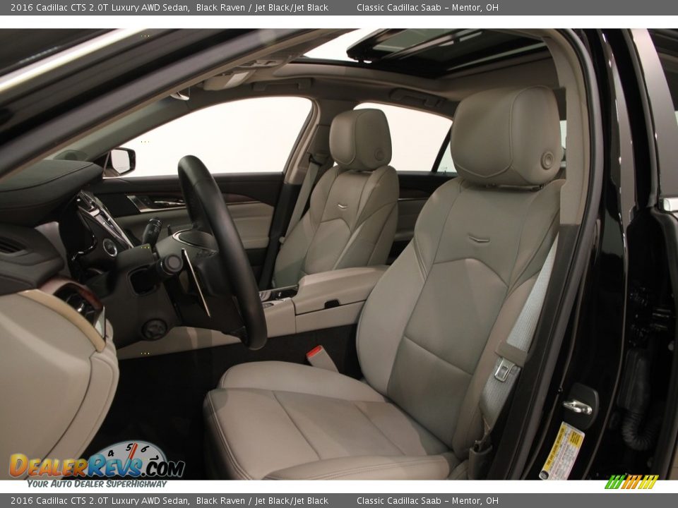 2016 Cadillac CTS 2.0T Luxury AWD Sedan Black Raven / Jet Black/Jet Black Photo #6