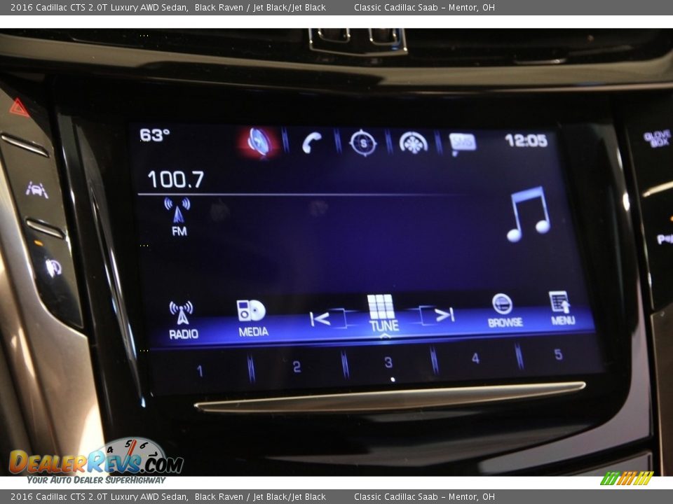 2016 Cadillac CTS 2.0T Luxury AWD Sedan Black Raven / Jet Black/Jet Black Photo #11